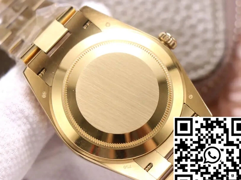 Factory Gold Rolex Yellow Diamond Date EW Day 40MM 0907